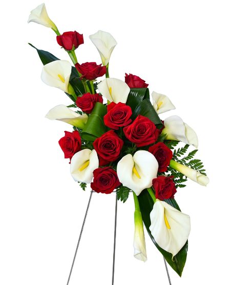 Beloved Calla Lily Standing Spray